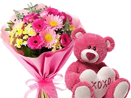Flowers & Teddy