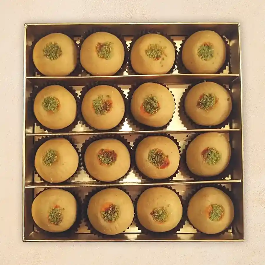 Yummy Dryfruit Sattu Laddoo Gift Pack with 480 gm of delicious laddoos.
