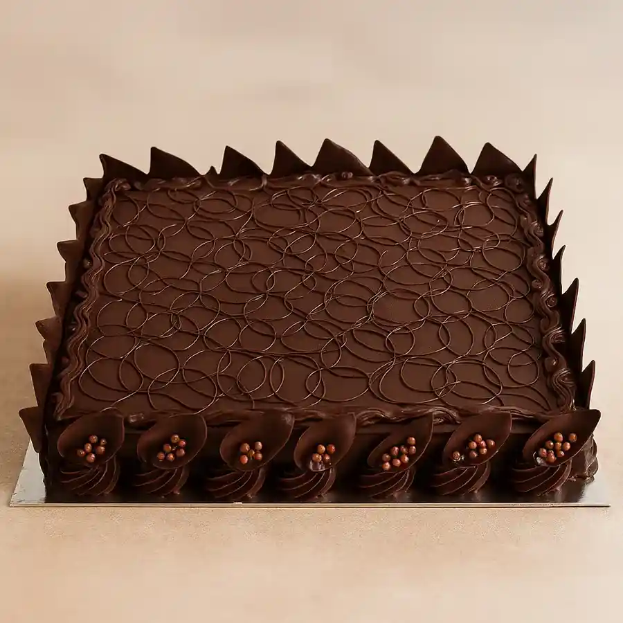 1/2 kg Chocolaty Cake, perfect for expressing love and appreciation.