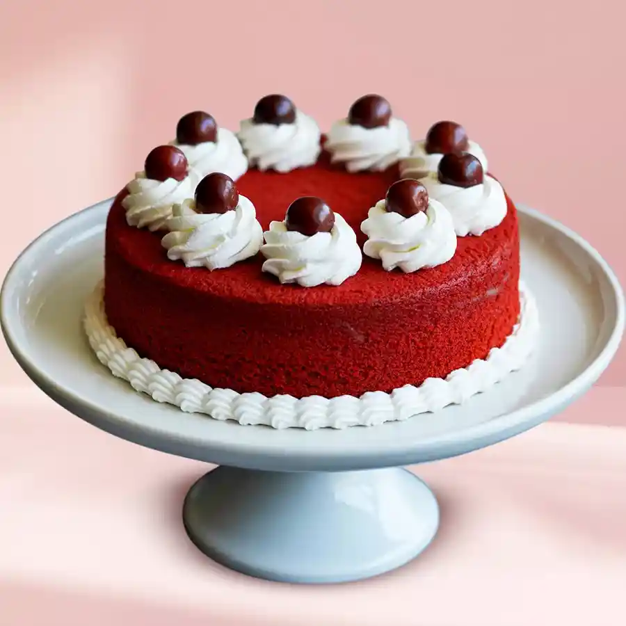 1 lb Red Velvet Cake for Mummy, perfect for making her smile.