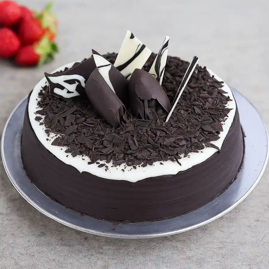 Marvelous Dark Chocochips Cake, a delicious 1/2 kg chocolate cake perfect for gifting.