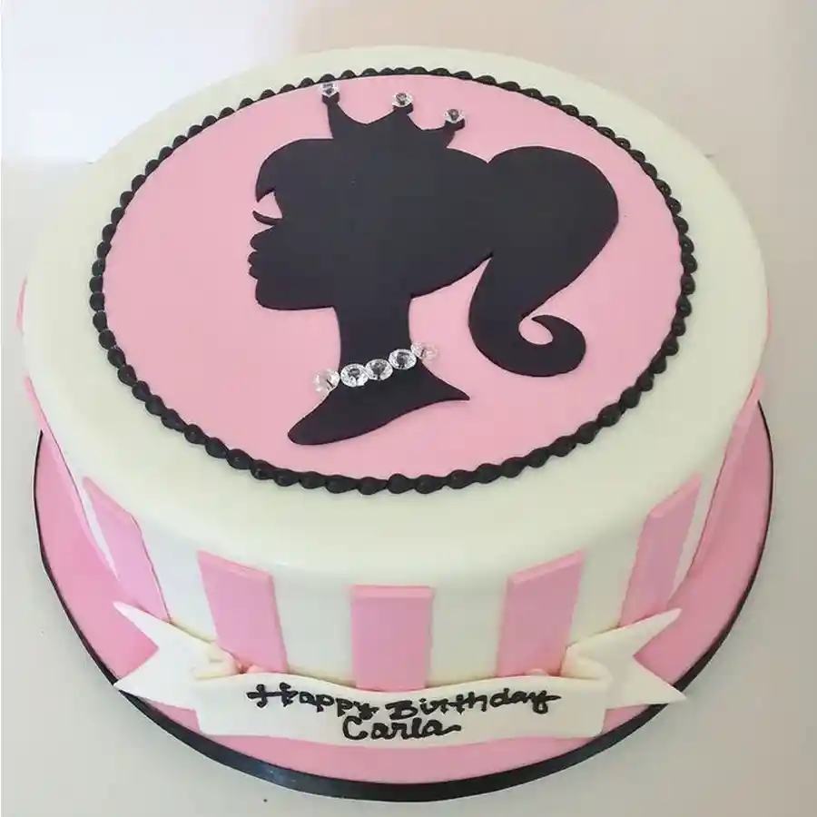 Barbie Wonder Cake designed for children's celebrations, weighing 1 lb.