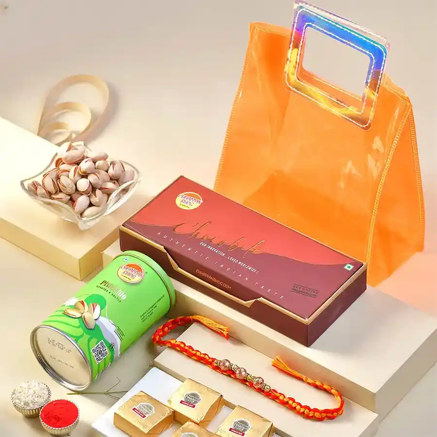 Pearls & Treats Rakhi Delight Hamper
