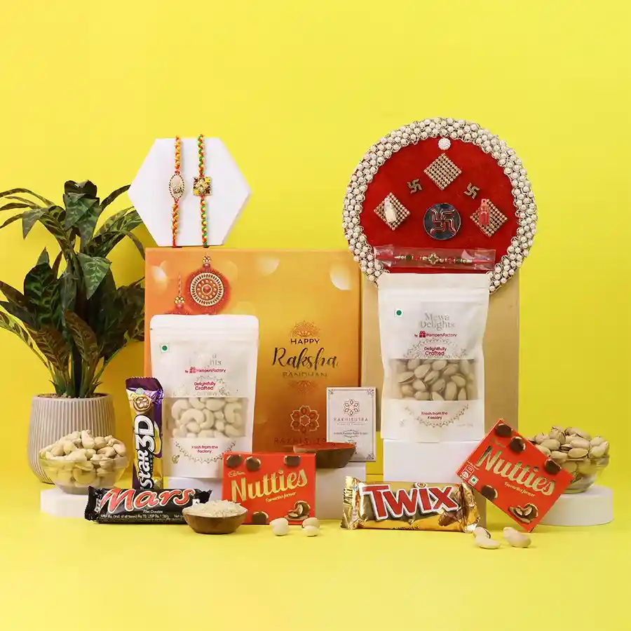 Rakhi gift set for siblings