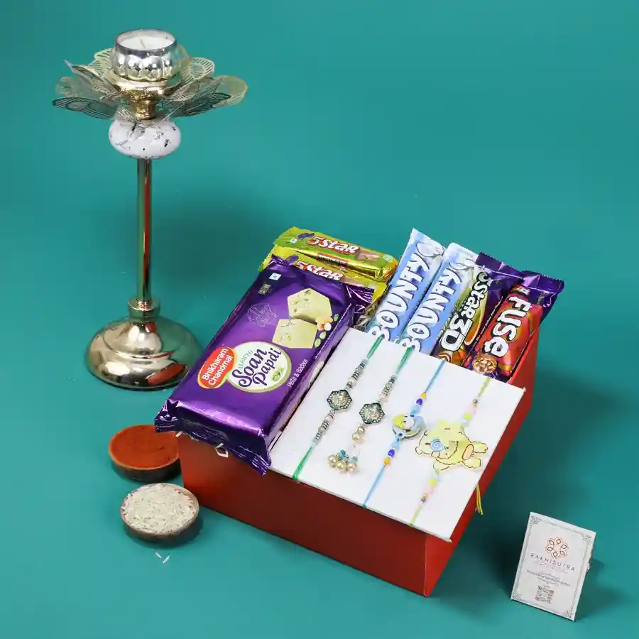 Festive Rakhi Treats Bundle