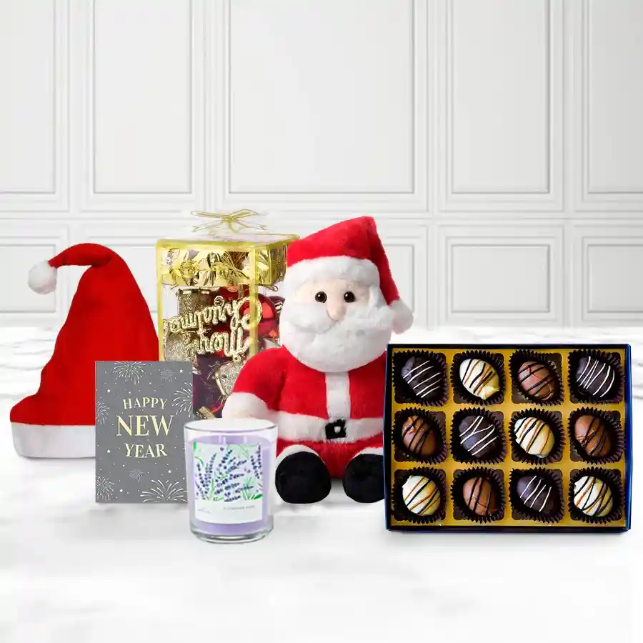 Glamorous Festive Hamper with Flavours of Christmas