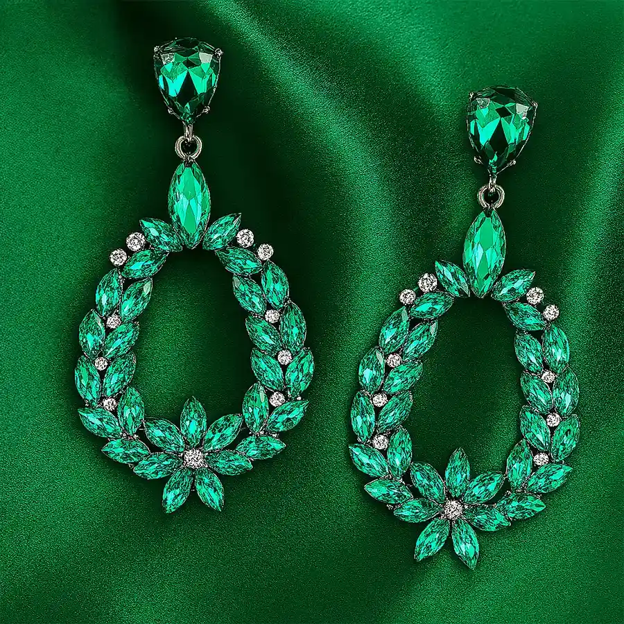 Sparkling Crystal Earrings
