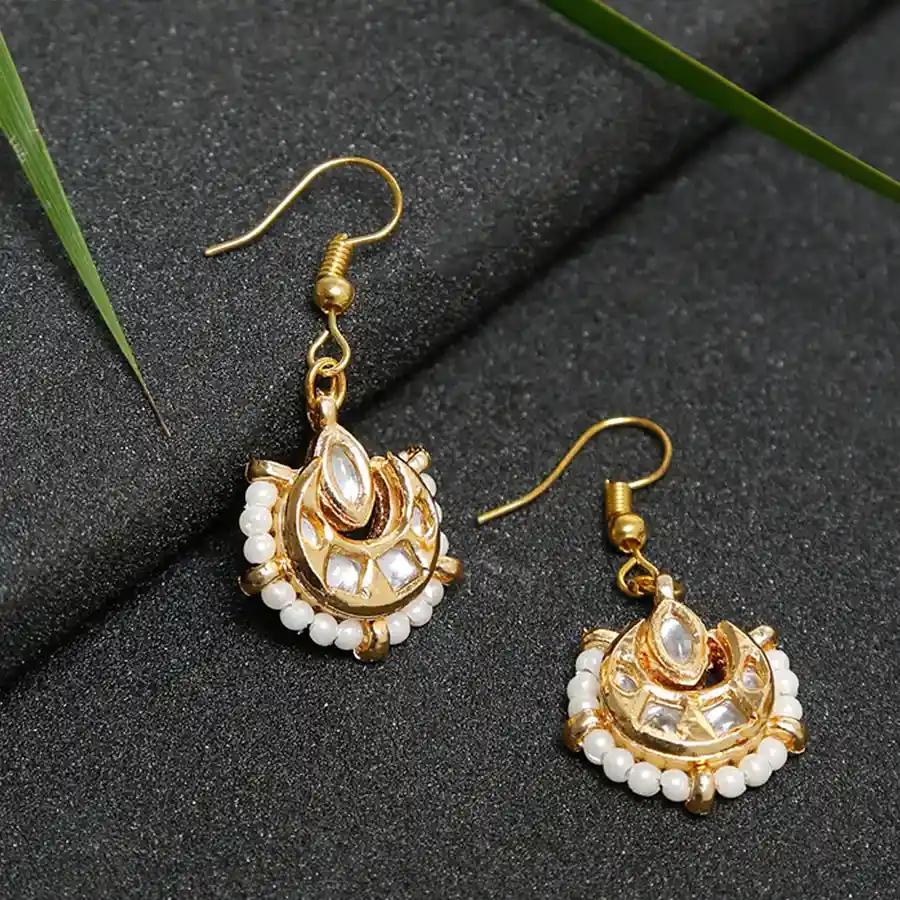 Beautiful Kundan Statement Earrings
