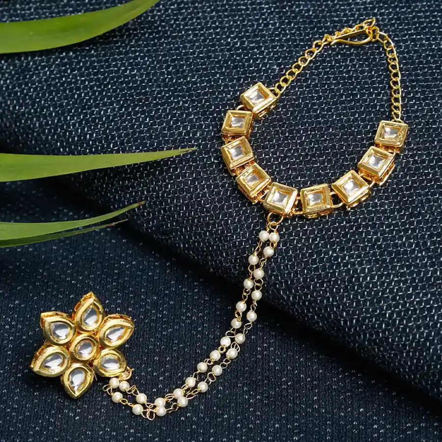 Regal Kundan Bracelet