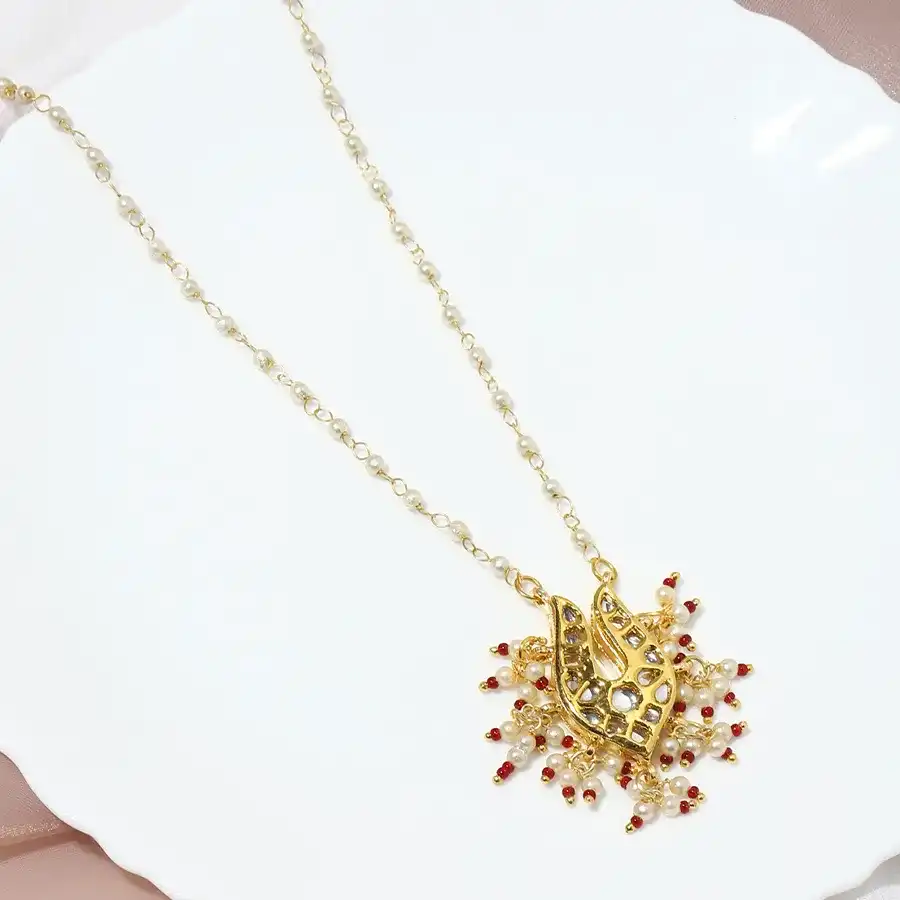 Timeless Sparkle Kundan Necklace