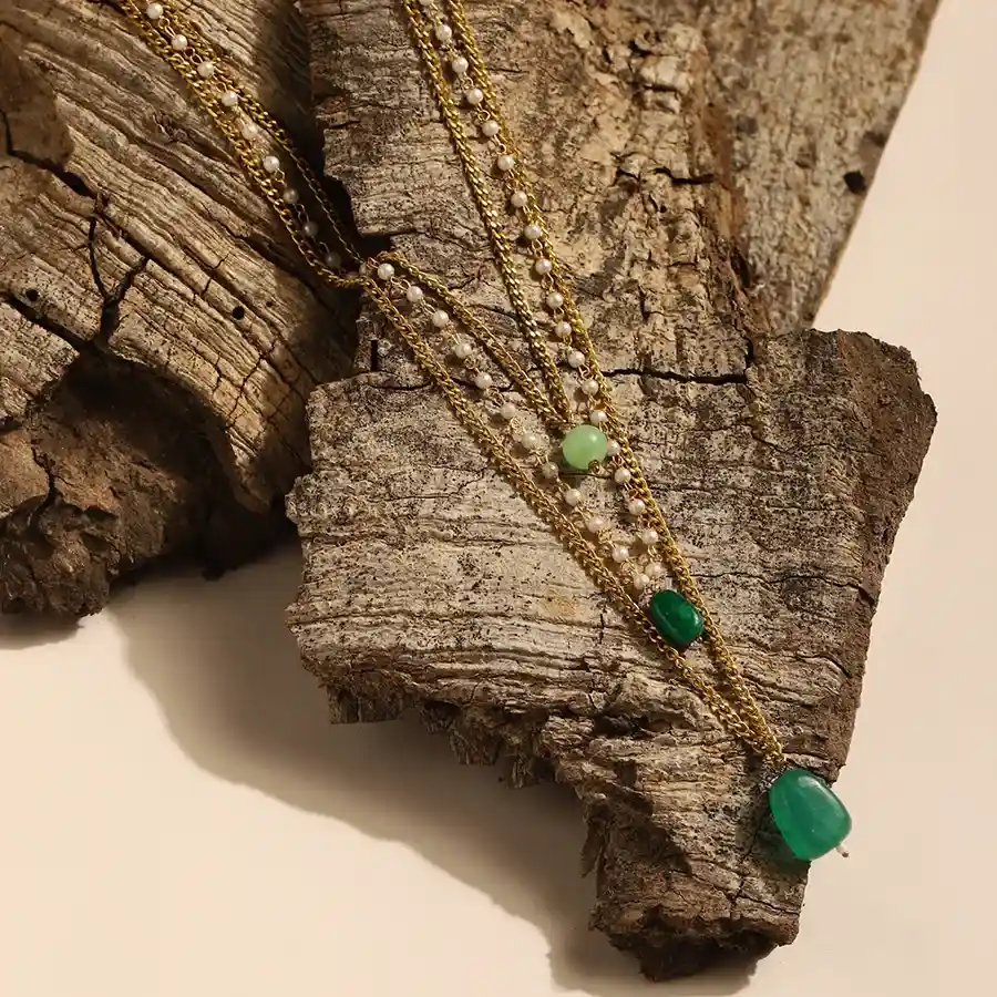 Timeless Pearl Jewel Necklace