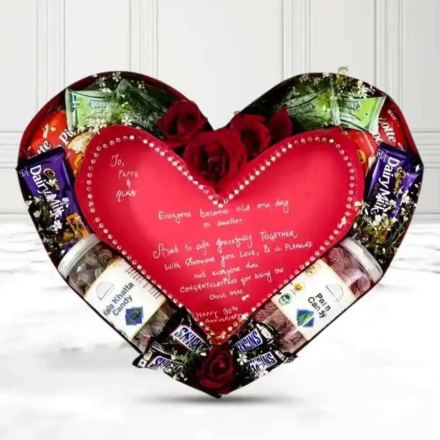 Perfect Heart full for Goodies n Personalized Message