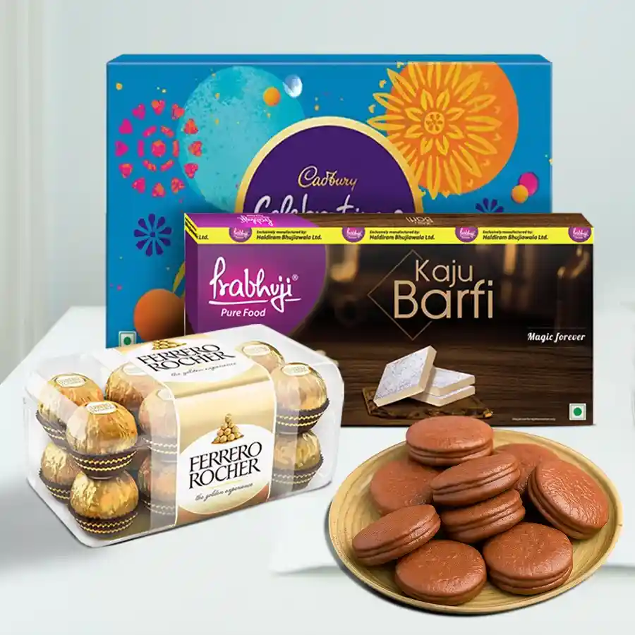 Exceptional Assorted Chocolates Gift Basket
