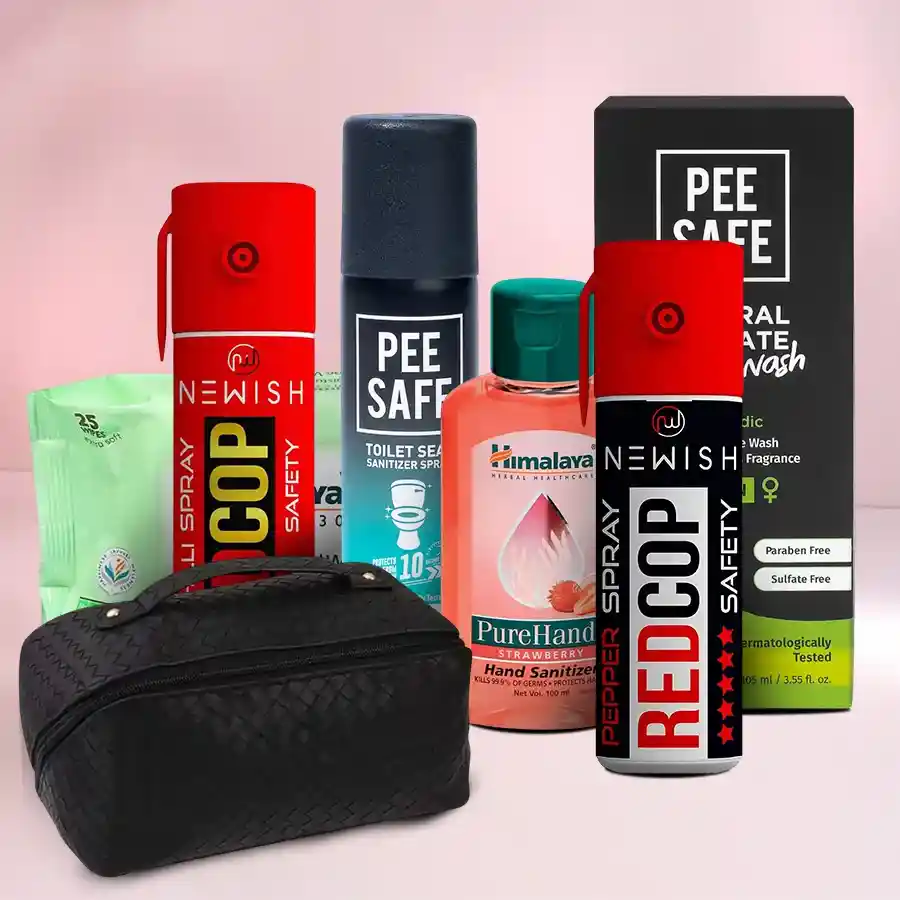 Amazing Womens Safety N Hygiene Hamper