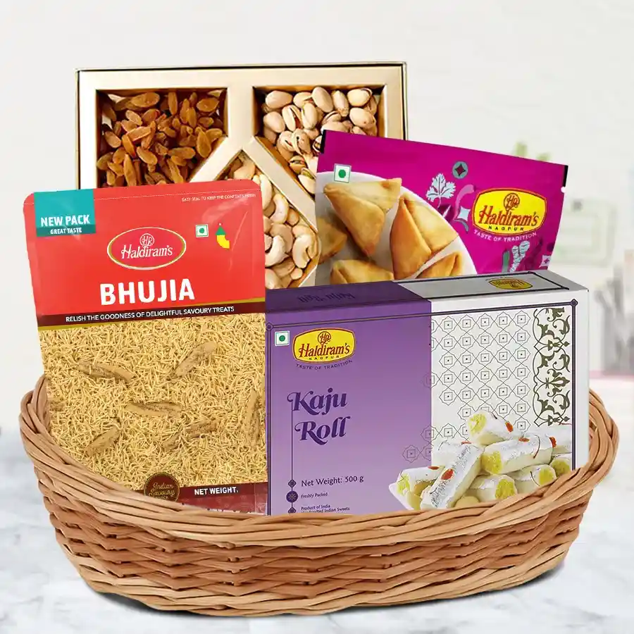 Smashing Treat Basket of Love and Happiness