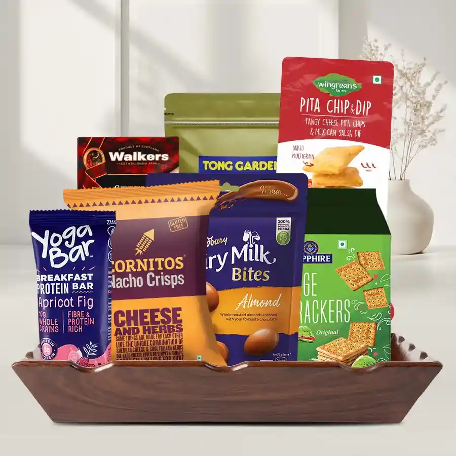 Choco N Chips Savory Treat Basket