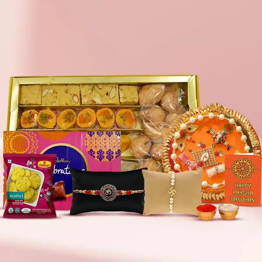 Auspicious Rakhis N Treats Delight