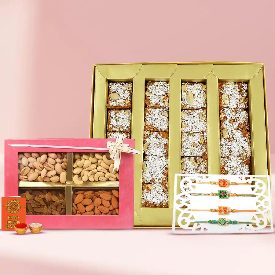Sweet add-ons for Fancy Rakhi