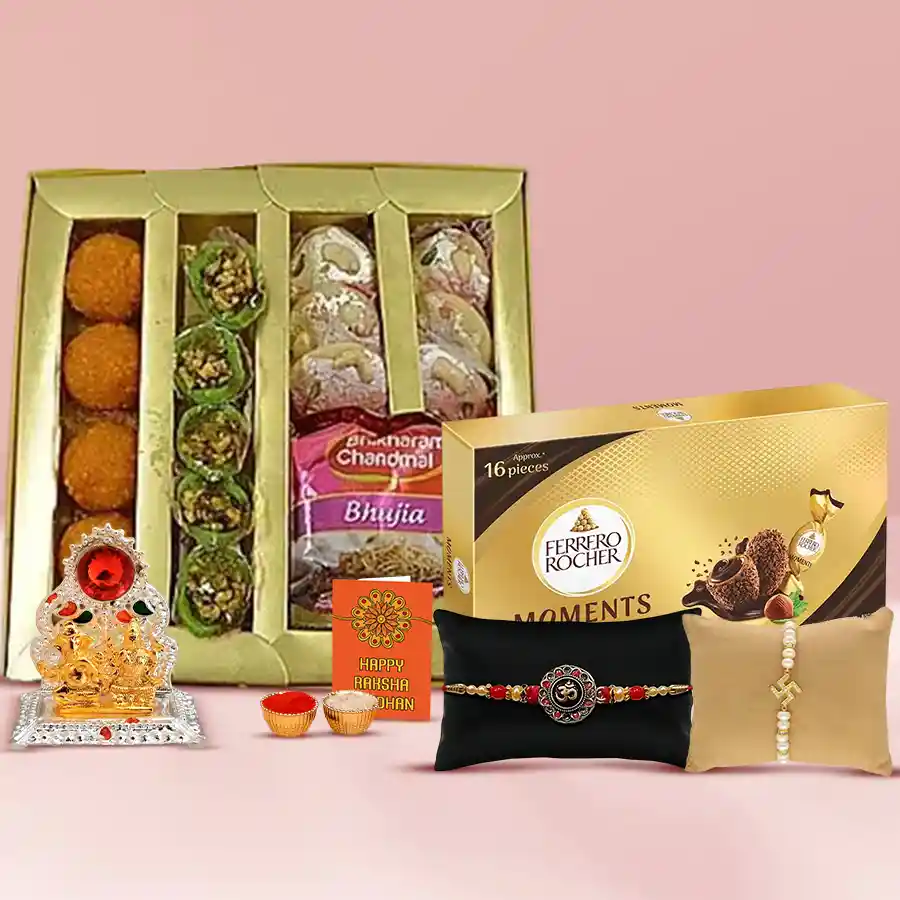 Flavourful Sweets n Family Rakhi