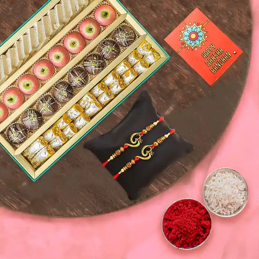 Creamiest Sweets N Auspicious Rakhi