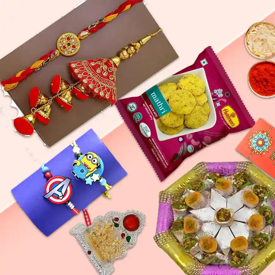 Groovy Sweets N Family Rakhi