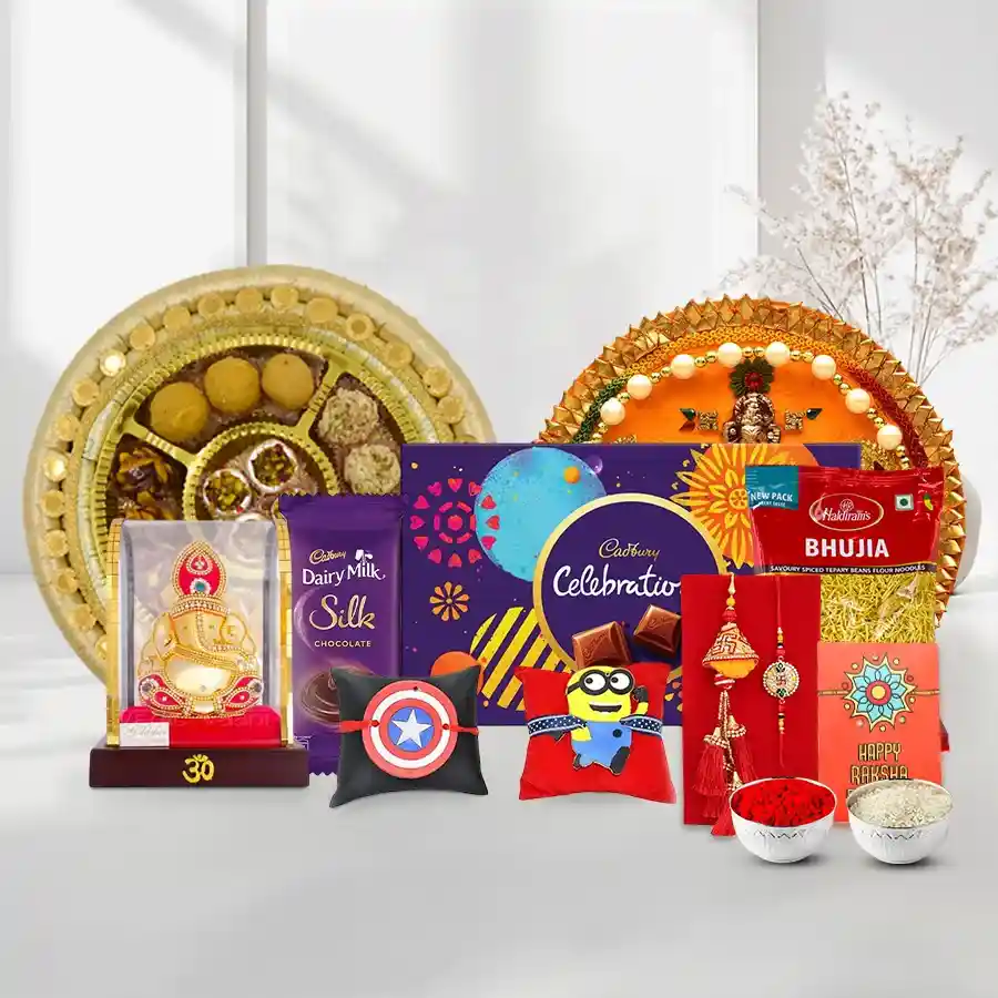 Sweets Rendezvous n Family Rakhi