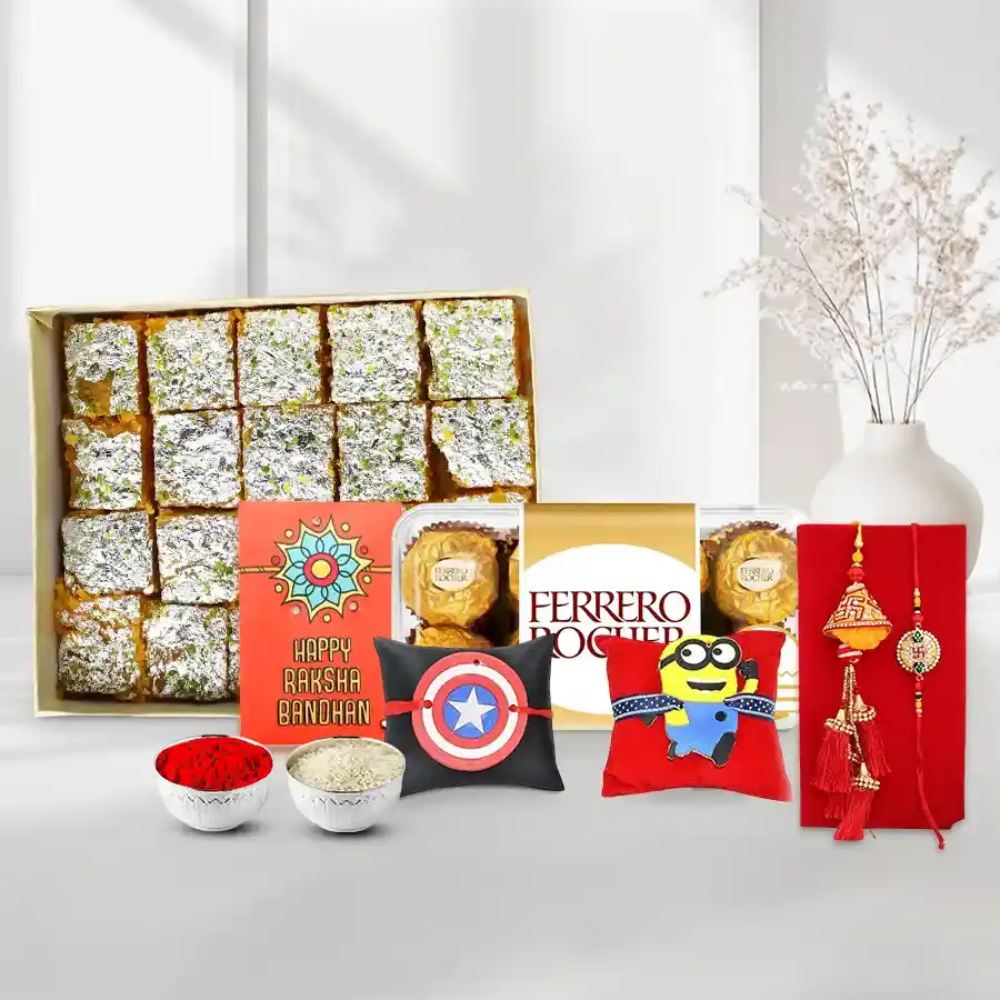 Sweet Camaraderie for Family Rakhi