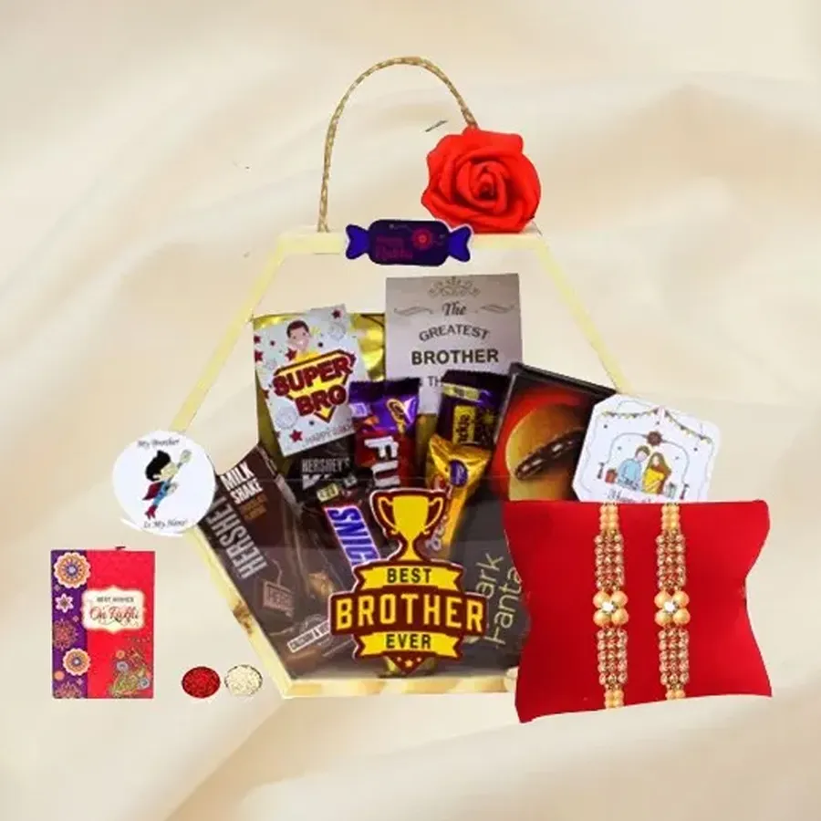 Mixed Bag of Dual Rakhi n Chocolate Fusions