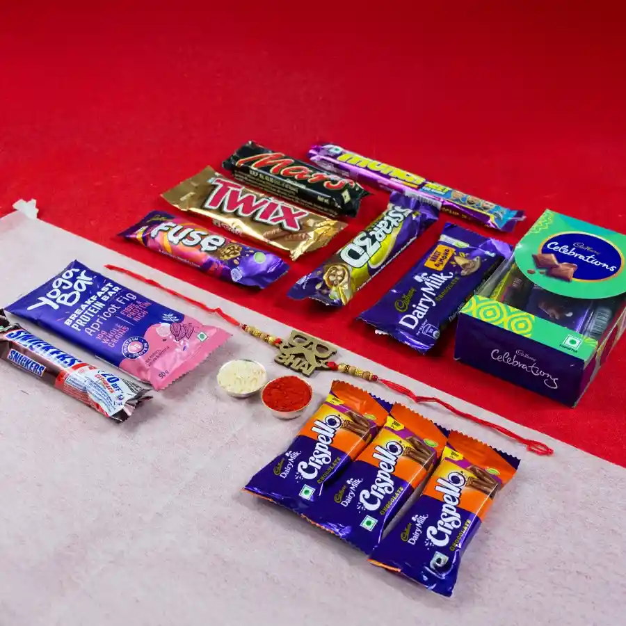 Cool Bhai Rakhi with Chocolates Combo