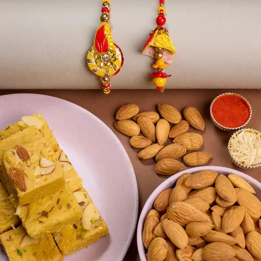 Festive Bliss Rakhi N Snack Hamper