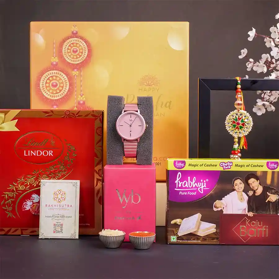 Kaju Delights N Wristwatch Surprise