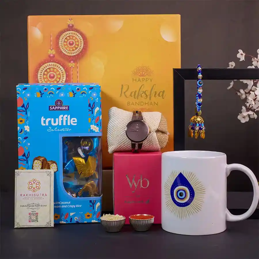 Stylish Rakhi Gift Box