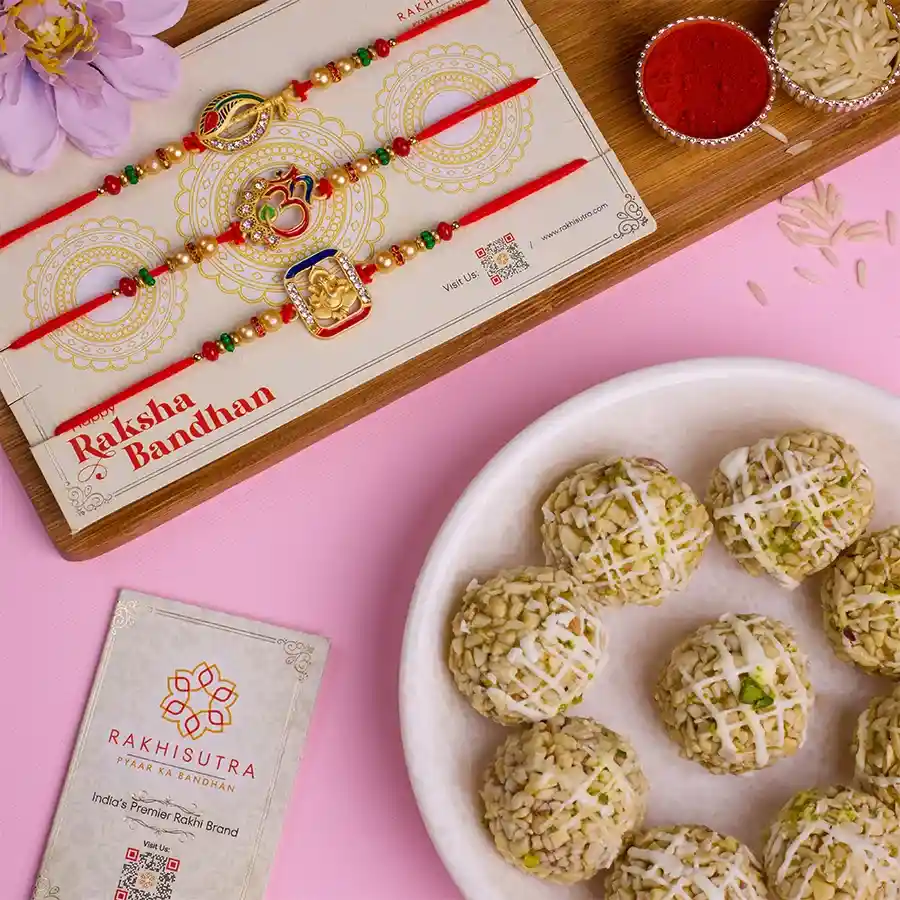 Rakhi Love and Treats Gift Set