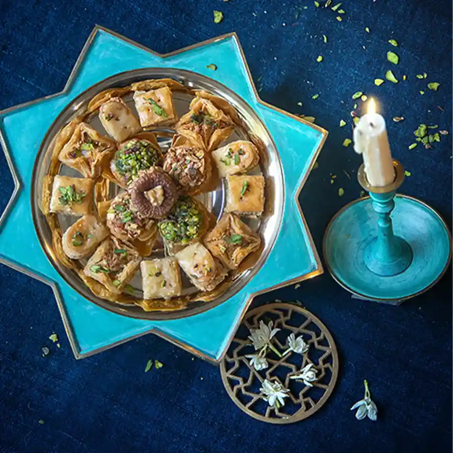Sumptuous Assorted Baklawa Box by Kesar