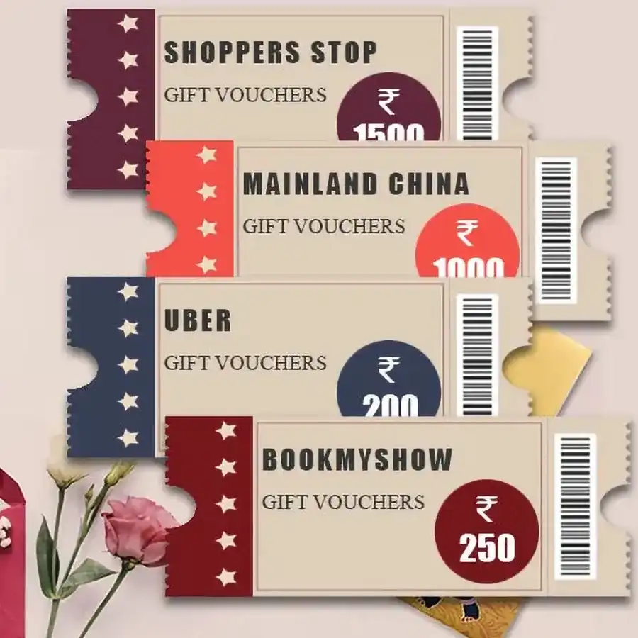 All Day Celebration Gift E Vouchers Bouquet of INR 2950