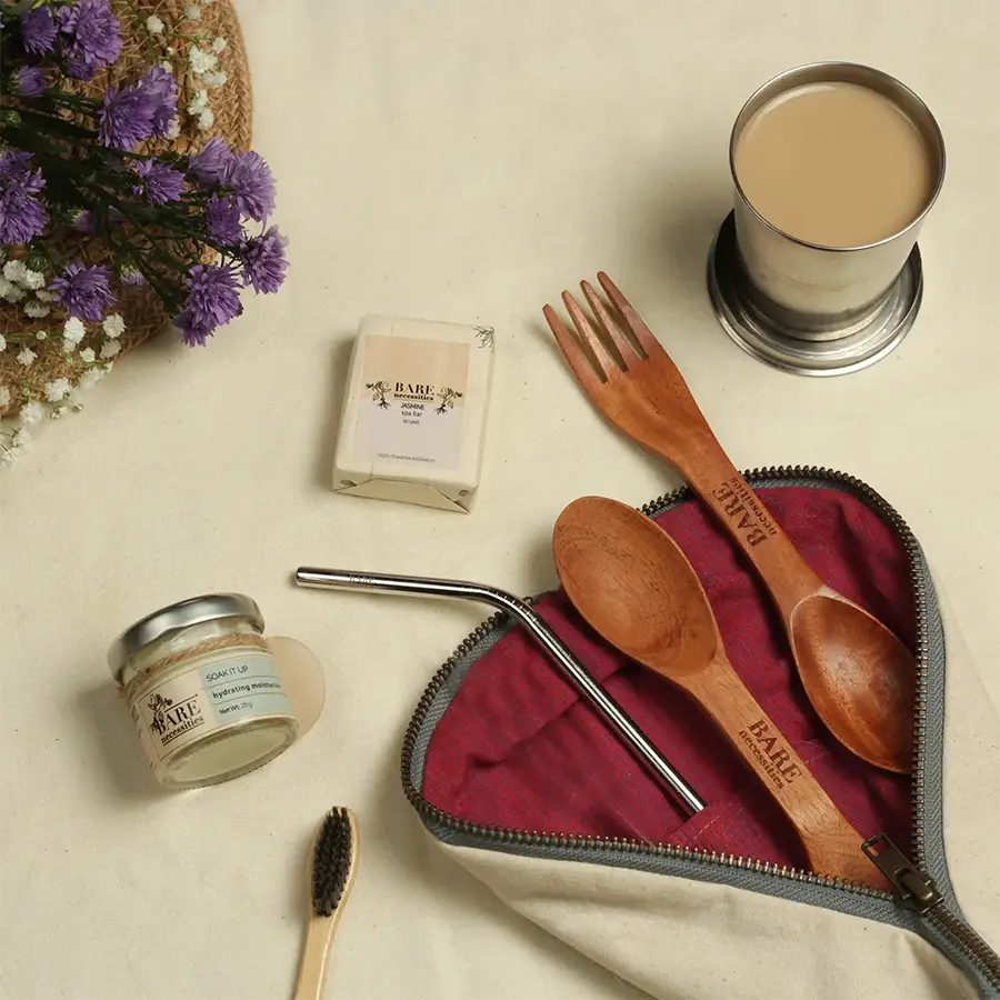 Bare Necessities Deluxe Eco Conscious Travel Kit