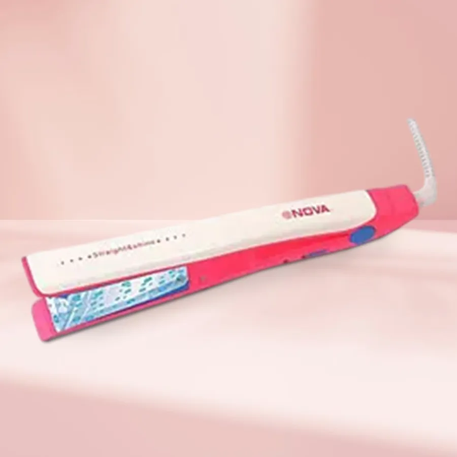 Nova Stylish Hair Straightener designed for smooth and shiny hair.